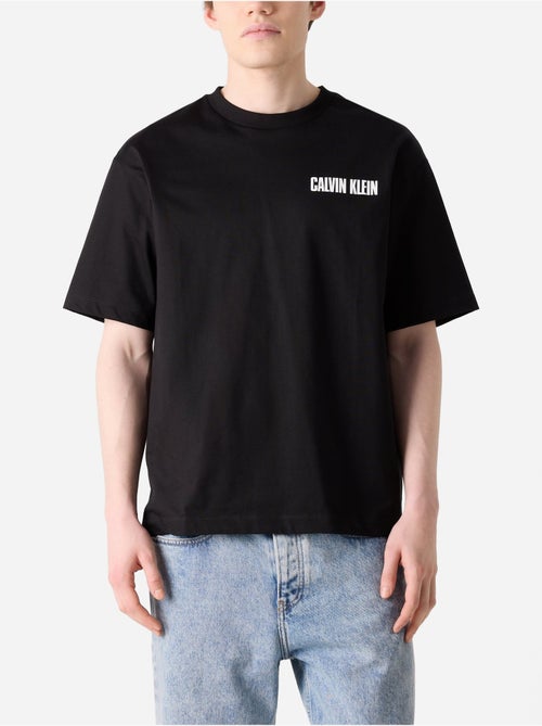 Tee Shirt col rond - Calvin Klein - Kiabi Tee Shirt col rond - Calvin Klein - Kiabi