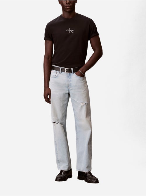 Tee Shirt col rond - Calvin Klein - Kiabi