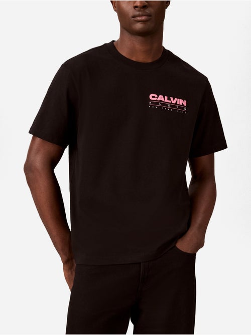 Tee Shirt col rond - Calvin Klein - Kiabi