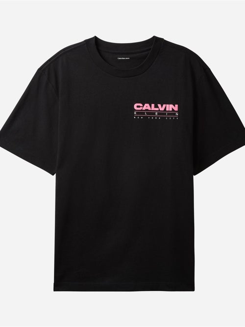 Tee Shirt col rond - Calvin Klein - Kiabi