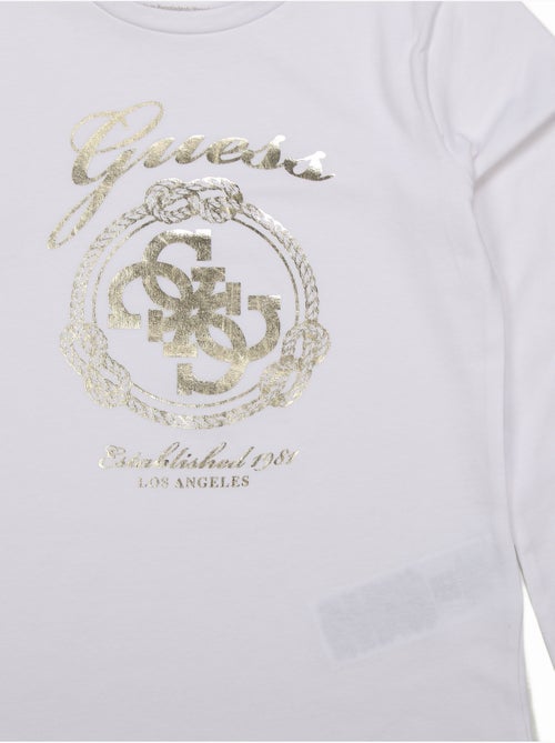 Tee shirt col rond - guess kids - Kiabi Tee shirt col rond - guess kids - Kiabi