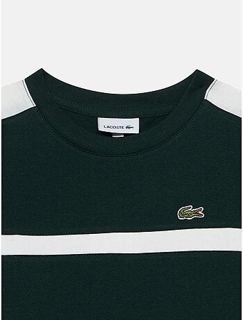 Tee shirt col rond - lacoste