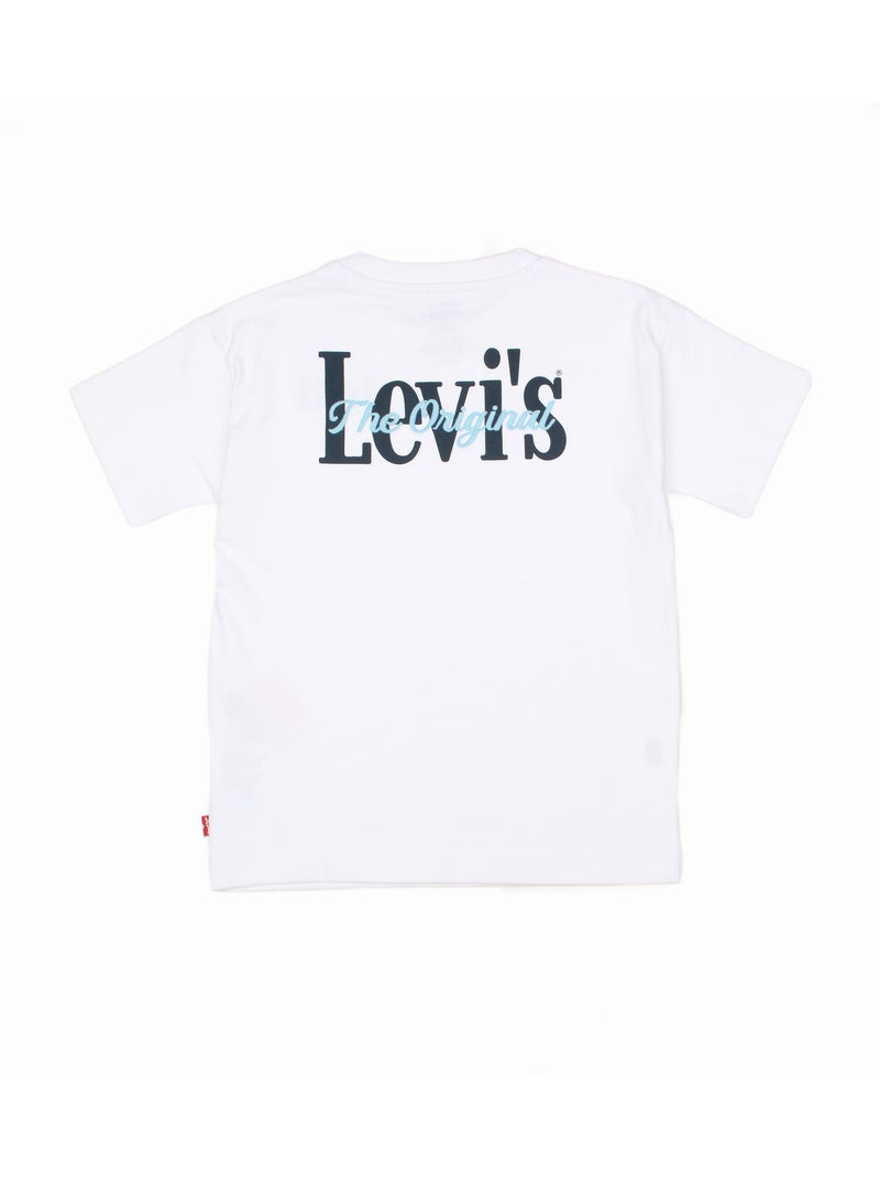 Tee Shirt col rond - Levi's Kids Blanc - Kiabi