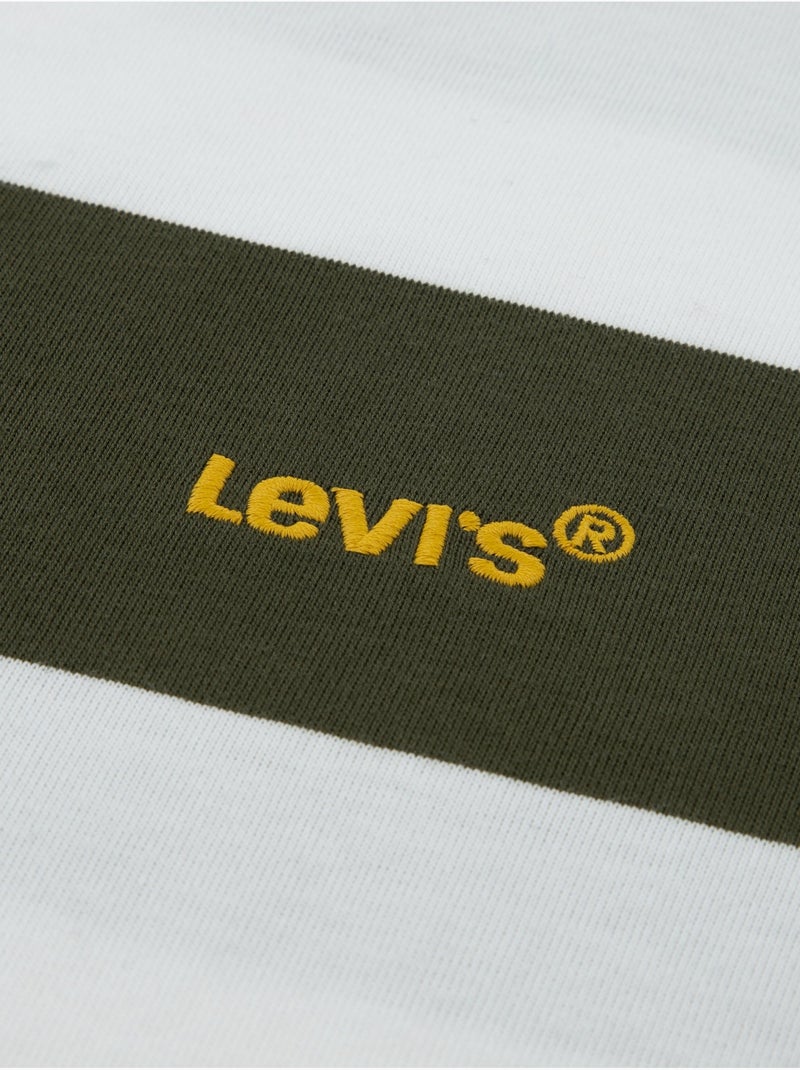 Tee Shirt col rond - Levi's Kids Vert - Kiabi
