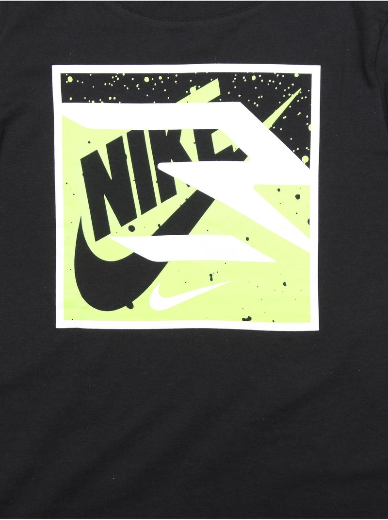 Tee Shirt col rond - Nike Noir - Kiabi