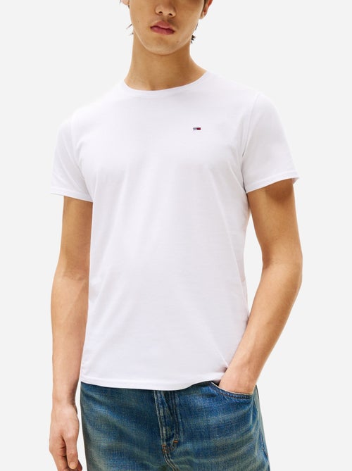 Tee Shirt col rond - Tommy jeans - Kiabi