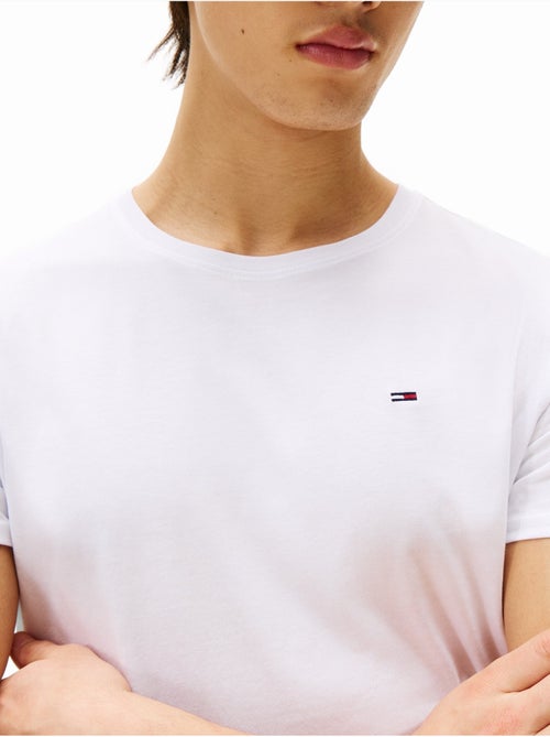 Tee Shirt col rond - Tommy jeans - Kiabi