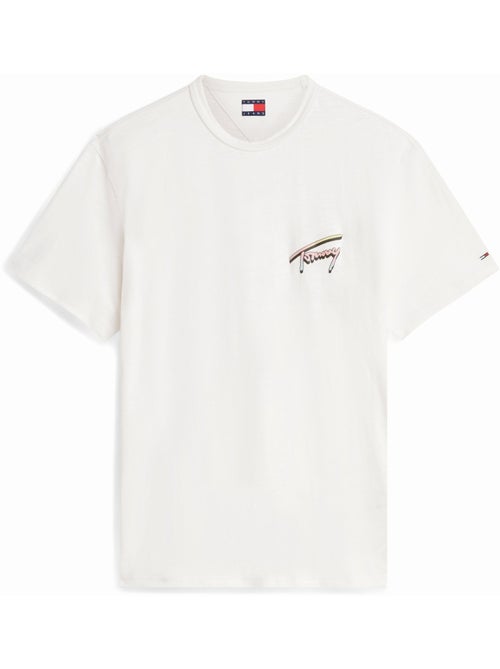 Tee Shirt col rond - Tommy jeans - Kiabi