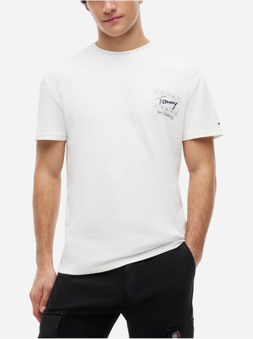 Tee Shirt col rond - Tommy jeans - Kiabi Tee Shirt col rond - Tommy jeans - Kiabi