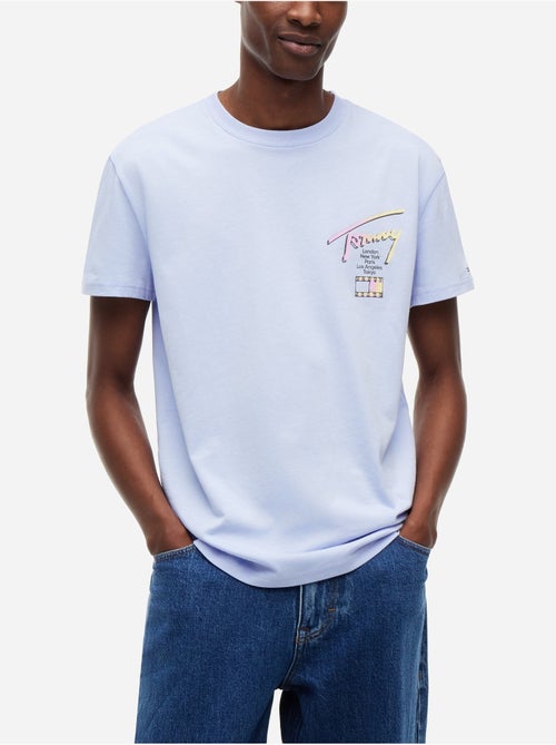 Tee Shirt col rond - Tommy jeans - Kiabi Tee Shirt col rond - Tommy jeans - Kiabi