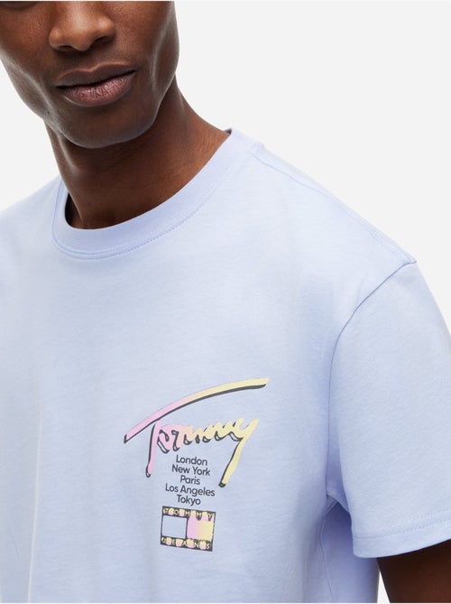 Tee Shirt col rond - Tommy jeans - Kiabi Tee Shirt col rond - Tommy jeans - Kiabi