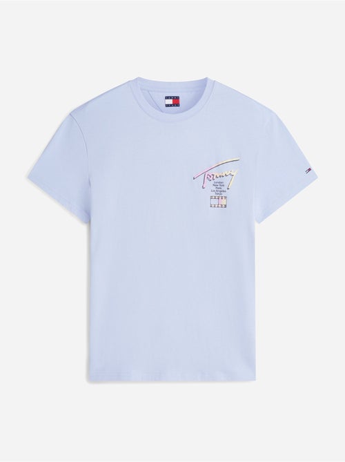 Tee Shirt col rond - Tommy jeans - Kiabi Tee Shirt col rond - Tommy jeans - Kiabi