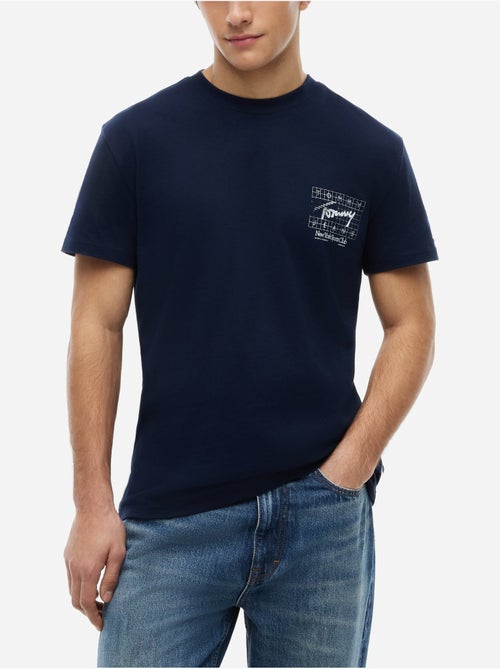 Tee Shirt col rond - Tommy jeans - Kiabi Tee Shirt col rond - Tommy jeans - Kiabi