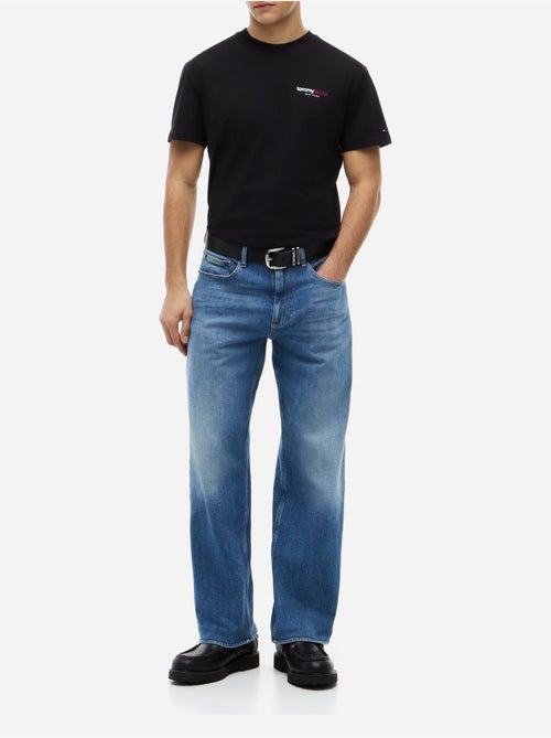 Tee shirt col rond - tommy jeans - Kiabi