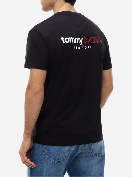 Tee shirt col rond - tommy jeans - Kiabi