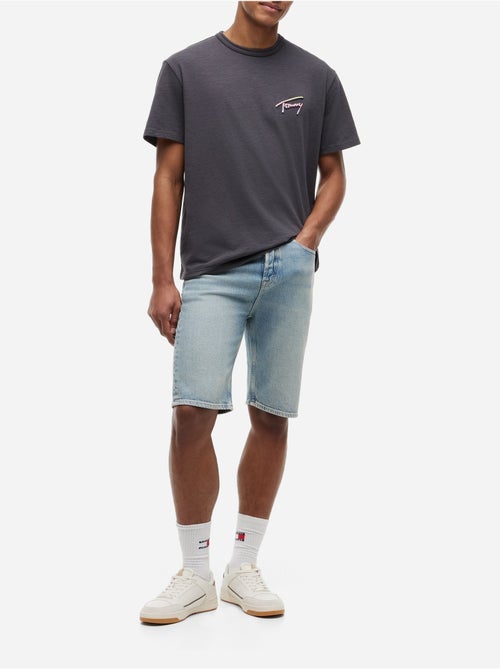 Tee Shirt col rond - Tommy jeans - Kiabi