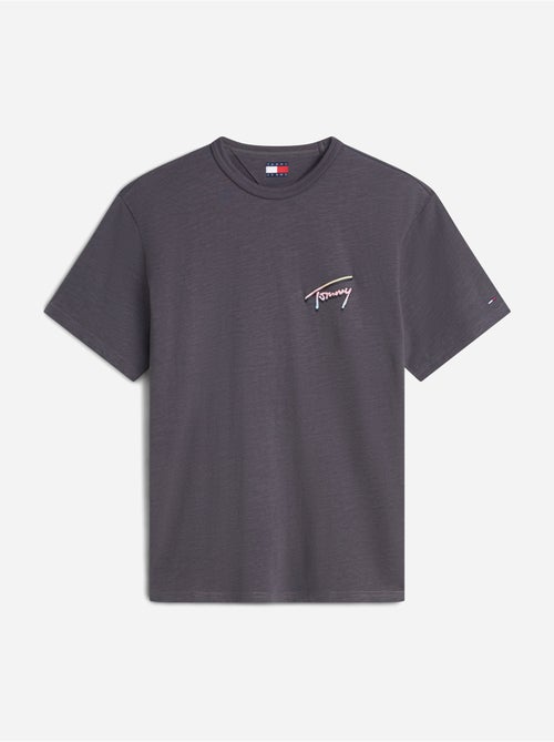 Tee Shirt col rond - Tommy jeans - Kiabi