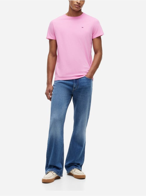 Tee Shirt col rond - Tommy jeans - Kiabi