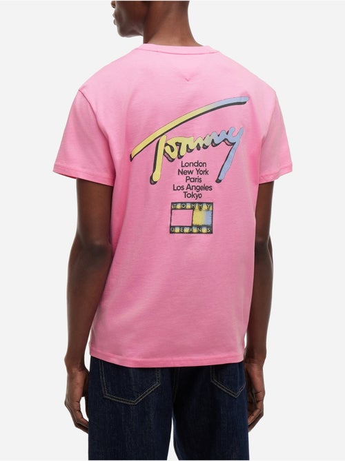 Tee Shirt col rond - Tommy jeans - Kiabi