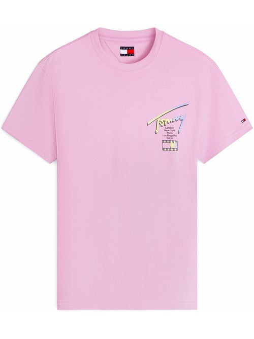 Tee Shirt col rond - Tommy jeans - Kiabi
