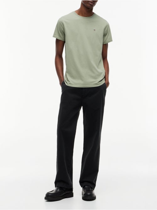 Tee Shirt col rond - Tommy jeans - Kiabi