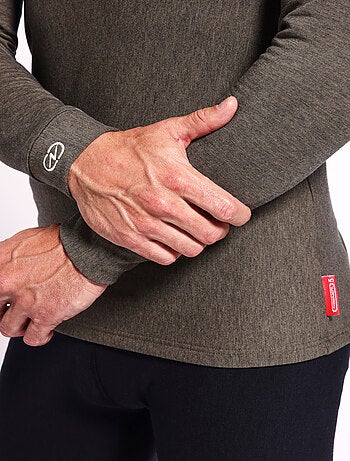 Tee-shirt col rond comfort Thermolactyl 5 homme - DamartSport