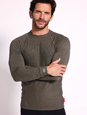 Tee-shirt col rond comfort Thermolactyl 5 homme - DamartSport