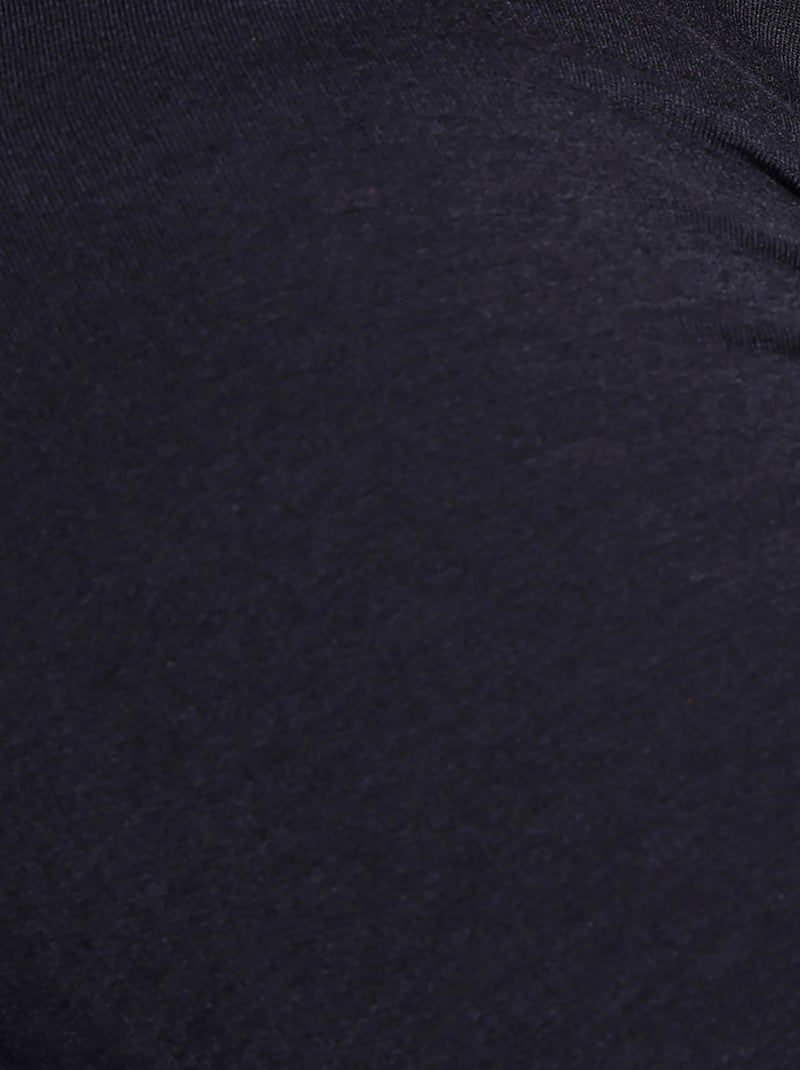 Tee-shirt col rond comfort Thermolactyl 5 homme thermique - DamartSport Noir - Kiabi