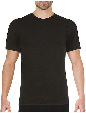 Tee shirt col rond manches courtes homme ligne chaude eminence