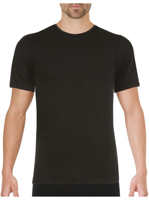 Tee shirt col rond manches courtes homme ligne chaude eminence - Kiabi Tee shirt col rond manches courtes homme ligne chaude eminence - Kiabi