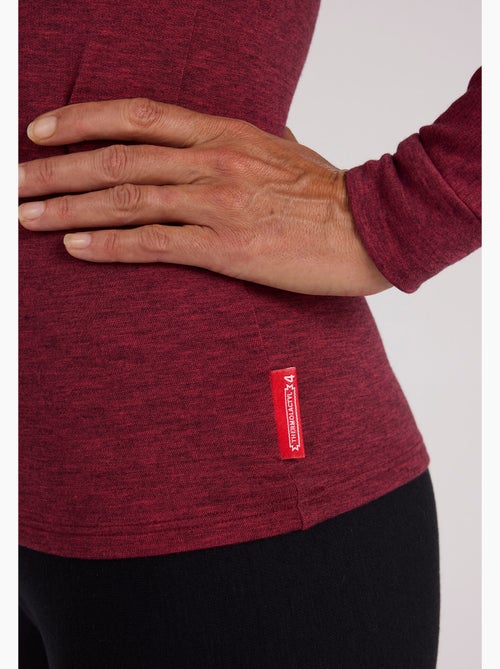 Tee-shirt col roulé Comfort Thermolactyl 4 femme thermique - DamartSport - Kiabi