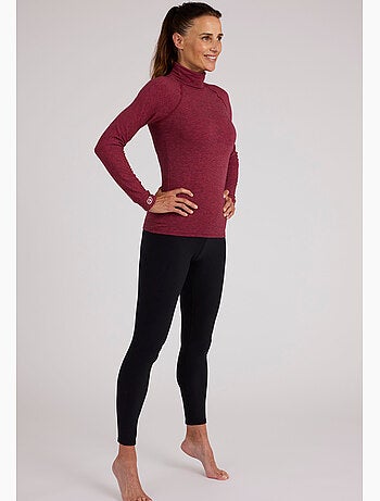 Tee-shirt col roulé Comfort Thermolactyl 4 femme thermique - DamartSport