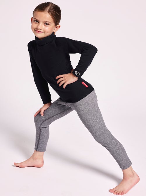 Tee-shirt col roulé comfort Thermolactyl 5 enfant thermique - DamartSport - Kiabi