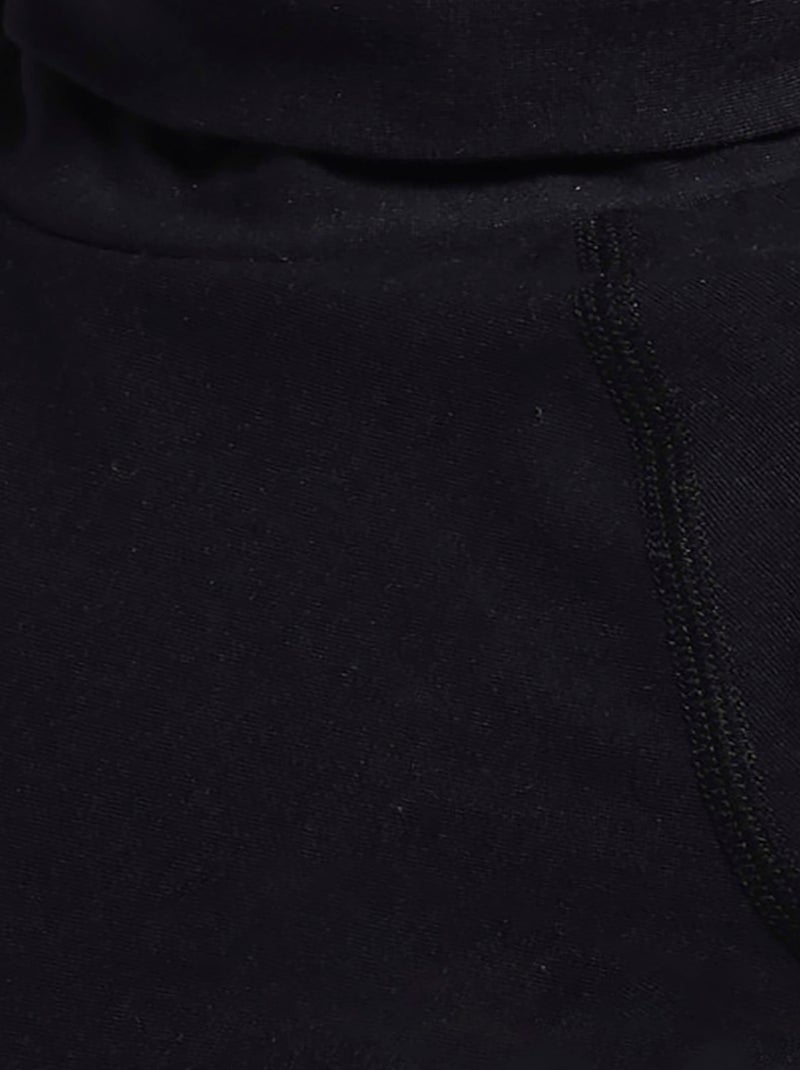Tee-shirt col roulé comfort Thermolactyl 5 enfant thermique - DamartSport Noir - Kiabi