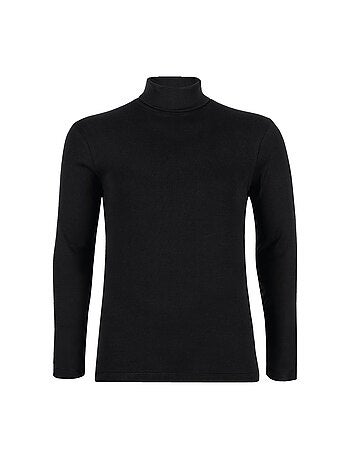 Tee-shirt col roulé manches longues homme Pur coton Eminence