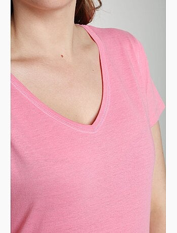 Tee shirt col v manches courtes femme Maddy | Gerard Pasquier