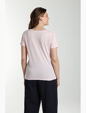 Tee shirt col v manches courtes femme Maddy | Gerard Pasquier