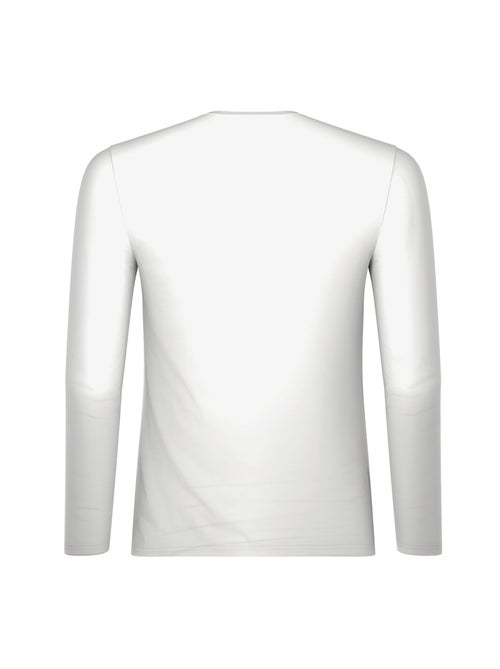 Tee-shirt col V manches longues homme Pur coton Eminence - Kiabi