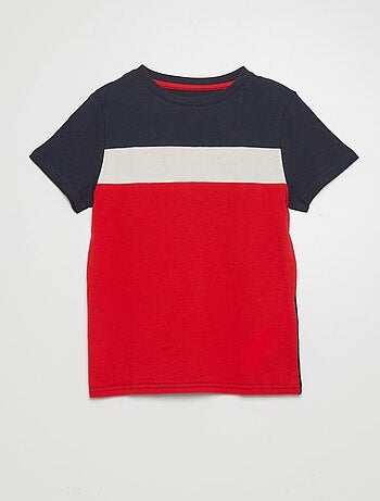 Tee-shirt colorblock