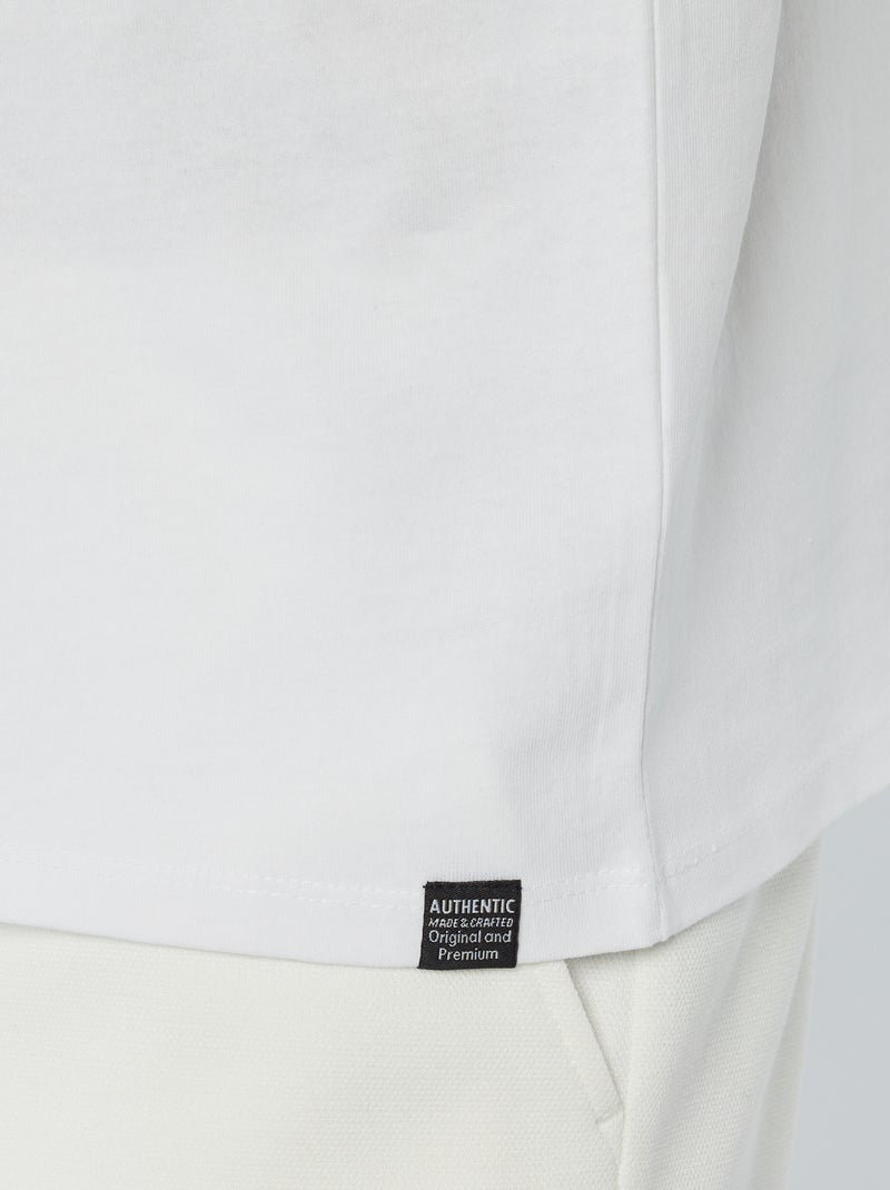 Tee-shirt confort fit Blanc - Kiabi