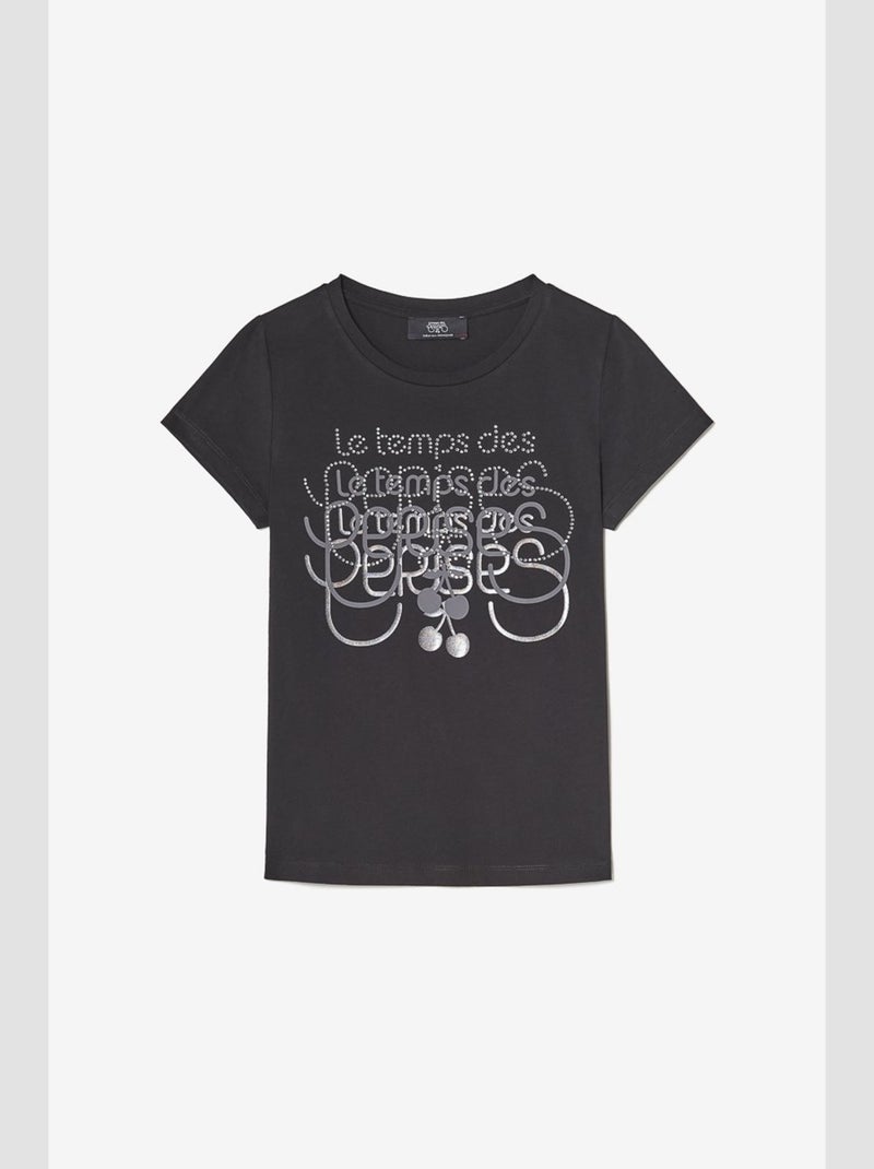 Tee-Shirt CORINAGI 'Le Temps Des Cerises' Noir - Kiabi