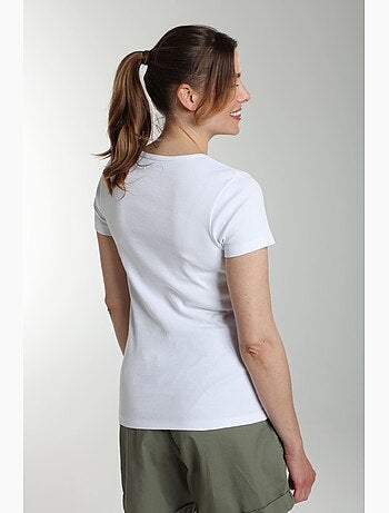 Tee shirt cotele manches courtes femme Drew | Gerard Pasquier