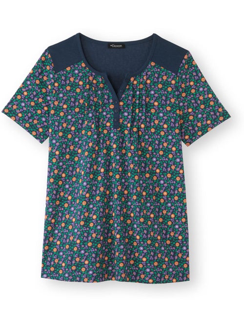 Tee-shirt coton manches courtes - DAXON - Kiabi