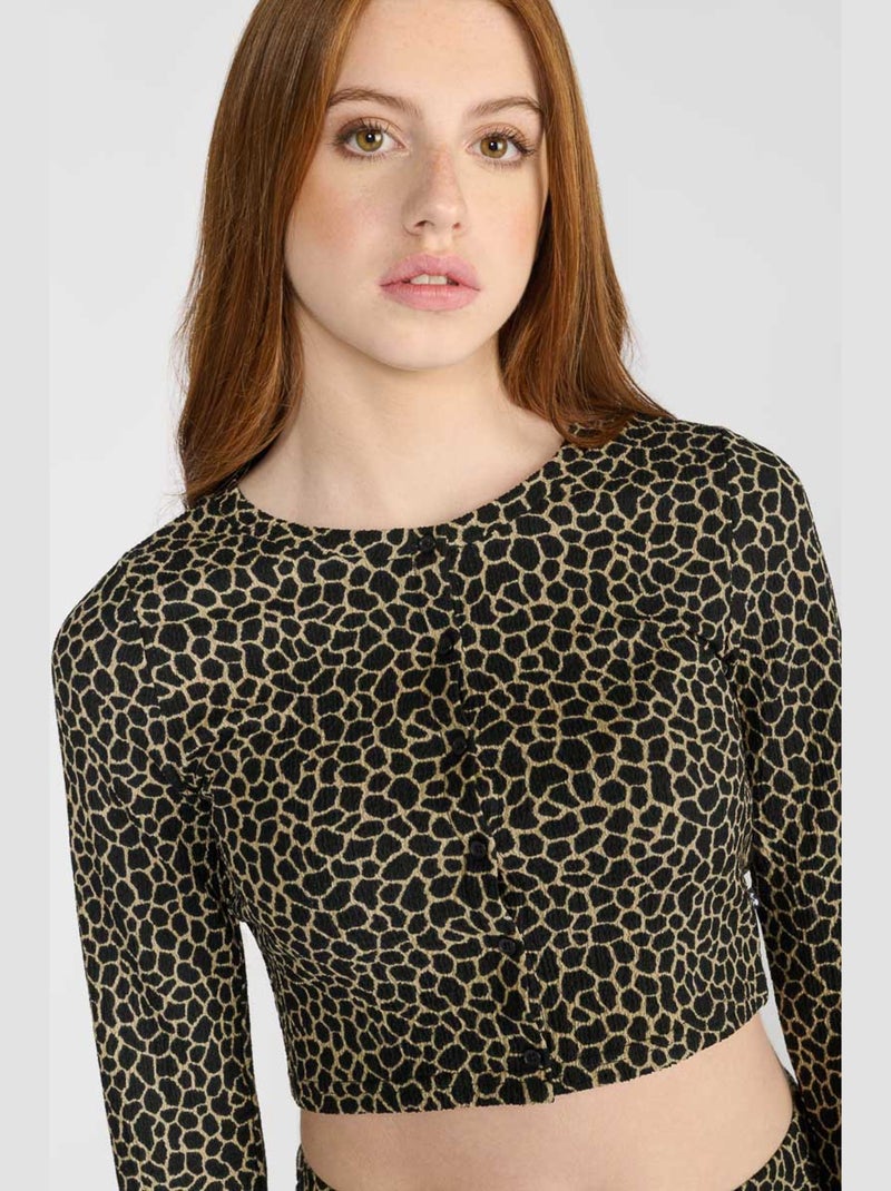 Tee-Shirt COULAGI 'Le Temps Des Cerises' Noir - Kiabi