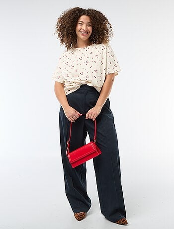 Tee-shirt coupe oversize à manches courtes