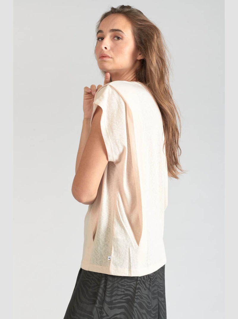 Tee-Shirt COXY 'Le Temps Des Cerises' Blanc - Kiabi