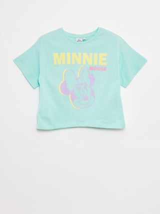 Tee-shirt crop top 'Minnie'