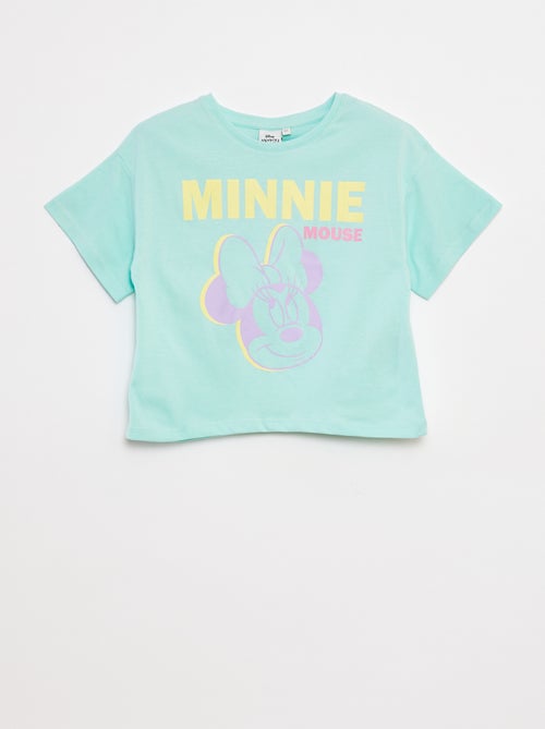 Tee-shirt crop top 'Minnie' - Kiabi