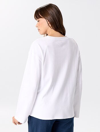 Tee-shirt d'allaitement à manches longues