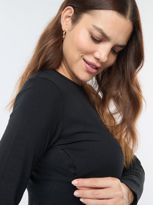 Tee-shirt d'allaitement basique - Kiabi